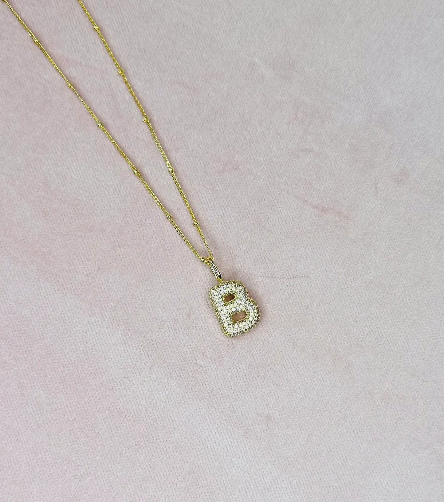 PREORDER: Bubble Letter Initial Charm