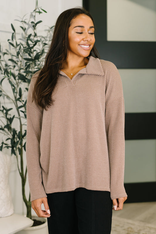 I Want You so Bad Henley Pull Over
