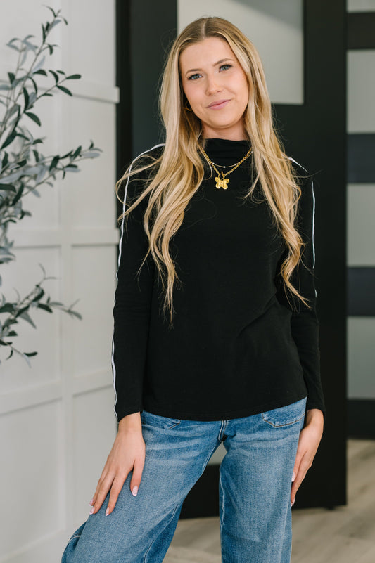 Live Fast High Neck Pullover